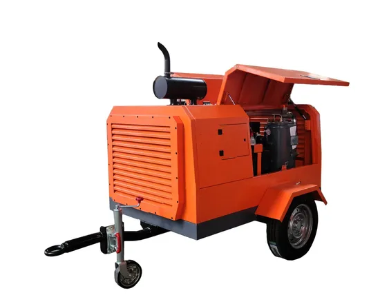 Portable Compressor Diesel Screw Air Compressor for Drilling